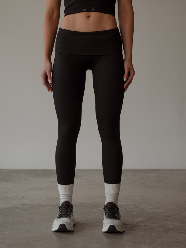 FLEX SEAMLESS LEGGING - PLUS BLACK