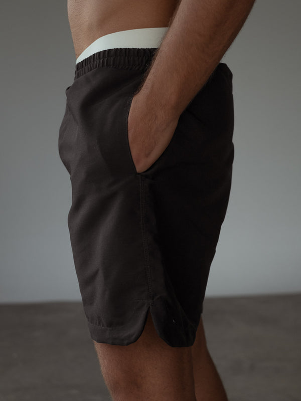 MEN CLASSY SWIMSHORT - BLACK