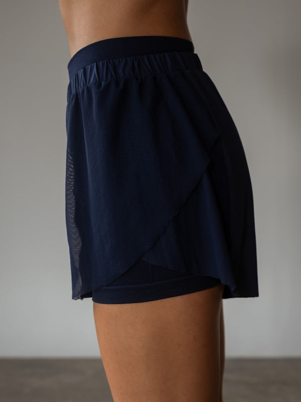 MESH RUNNING SHORT - CORE BLUE