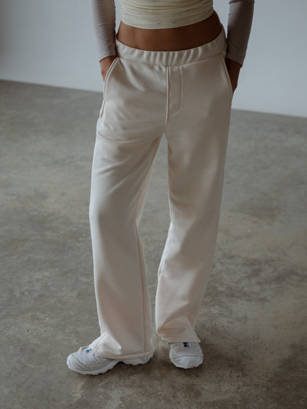 SIMPLY TRACK PANT - CREAMY