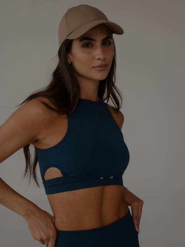 CUBE SEAMLESS TOP - MIDNIGHT