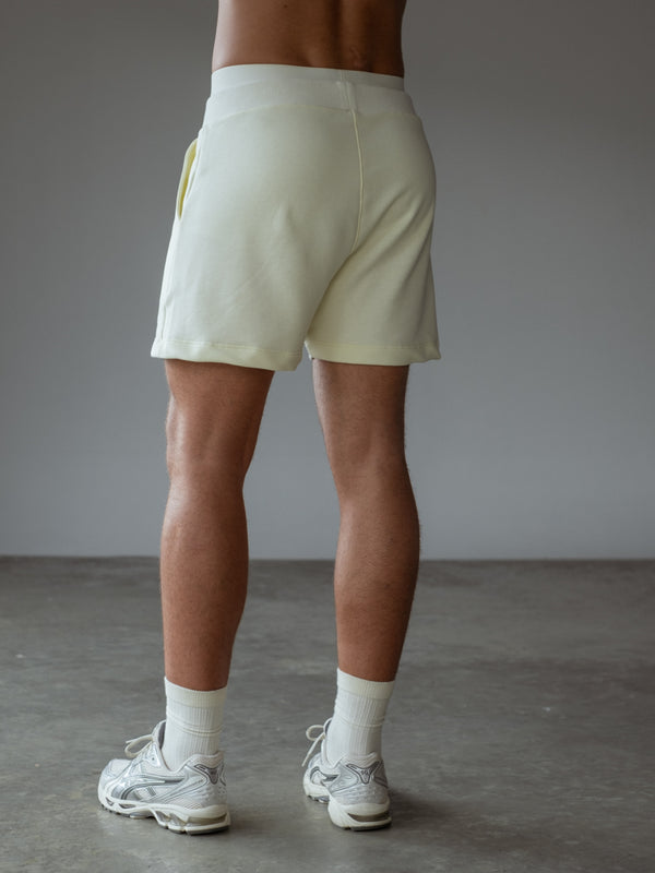 MEN POLO SPORTY SHORT - SOFT WHITE