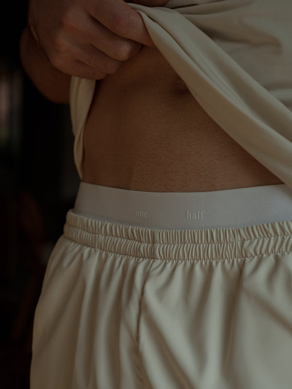 MEN CLASSIC COTTON BOXER - SOFT WHITE