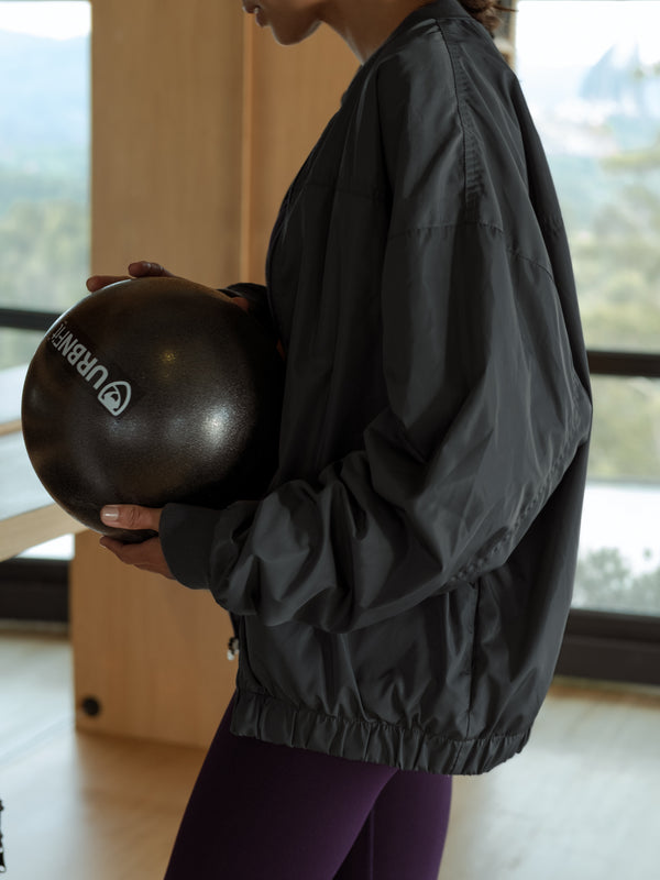 UNISEX BOMBER PUFF JACKET - GRAFITO GRAY