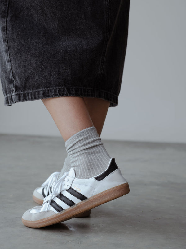 GIRLY SOCKS  - GRAY