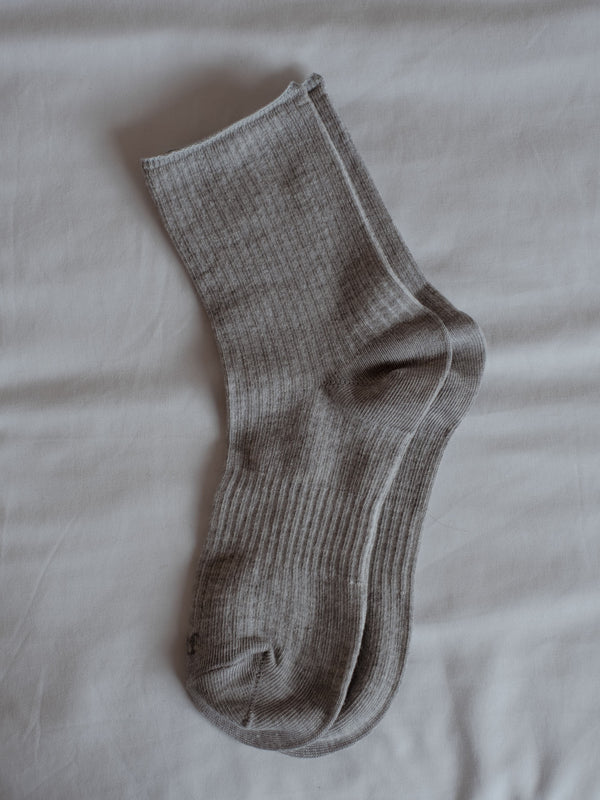GIRLY SOCKS  - GRAY