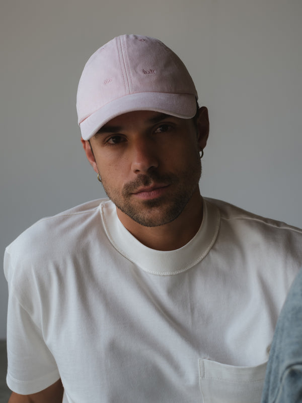 ONE HALF VINTAGE CAP - PALE PINK