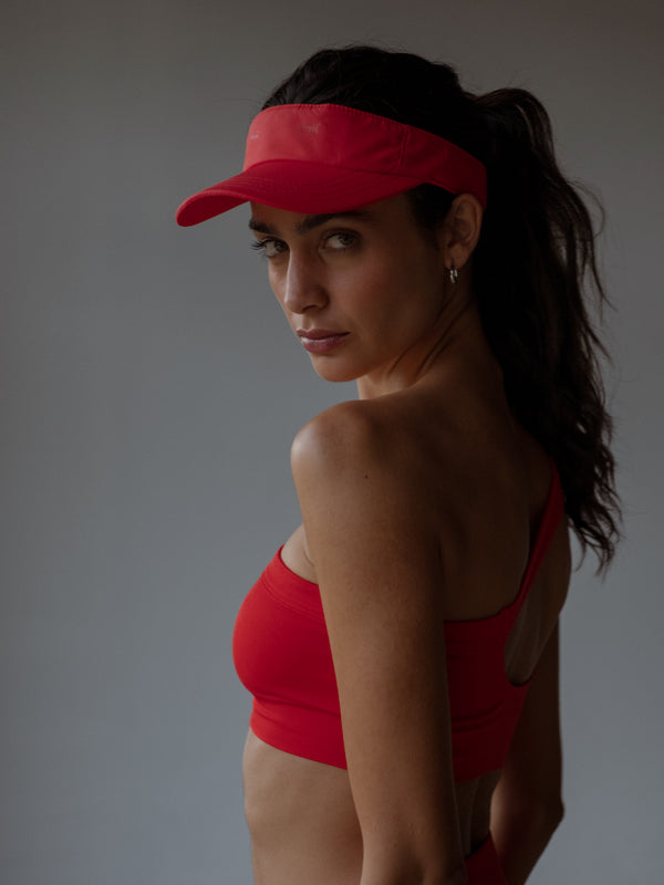 SPORTY VISOR CAP - NEON FLARE