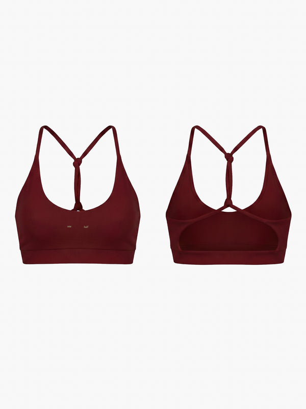 BACK KNOT TOP - ROBUST RED