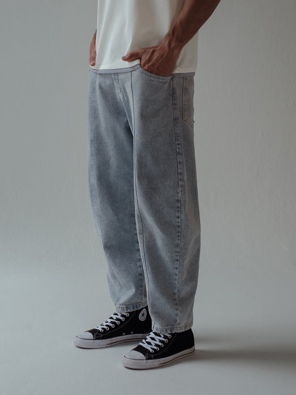 BAGGY FIT JEAN - NEW SOFT BLUE