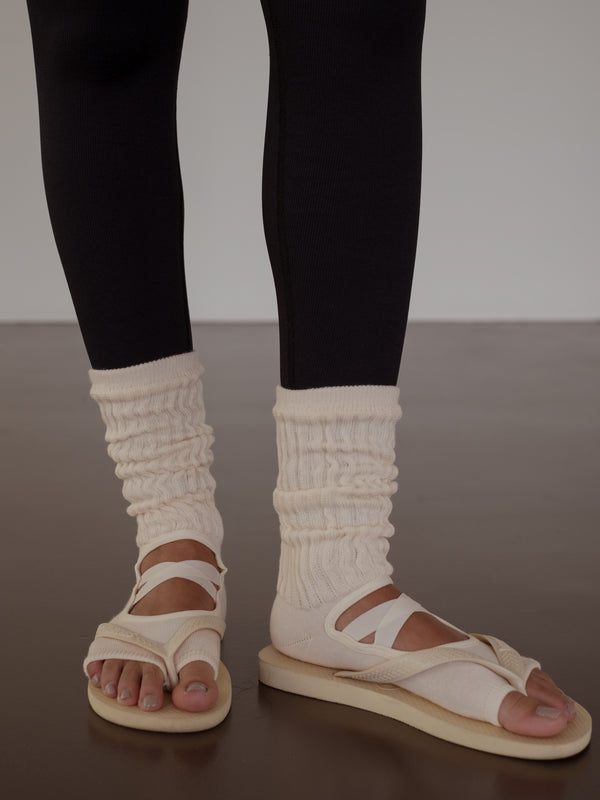 BALANCE GRIP SOCKS - IVORY