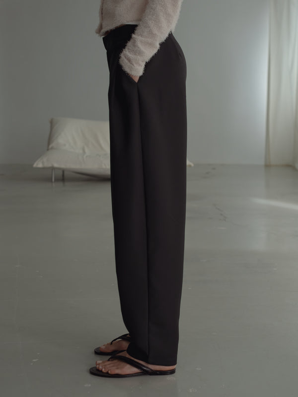 BARREL TAIL PANT - BLACK