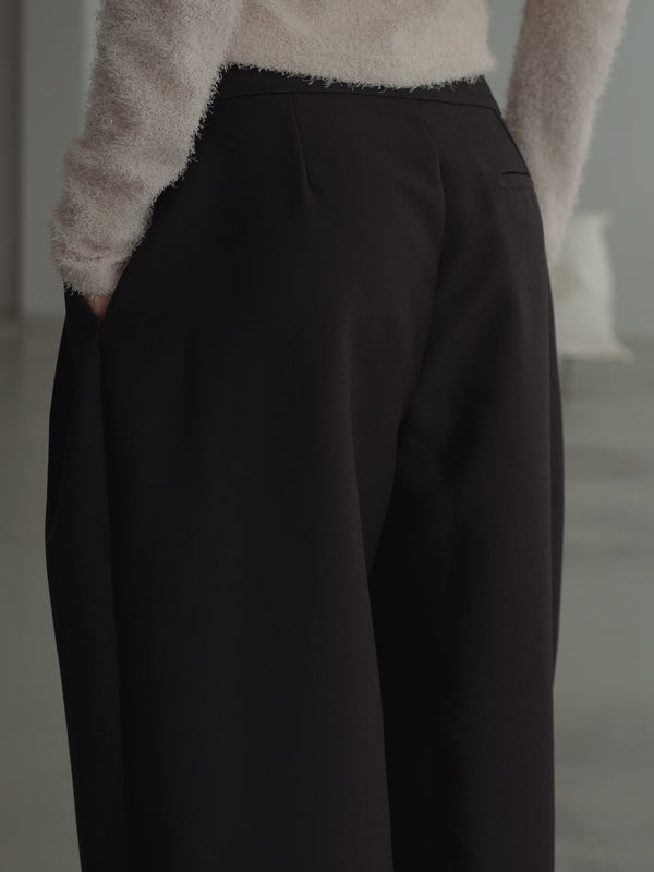 BARREL TAIL PANT - BLACK