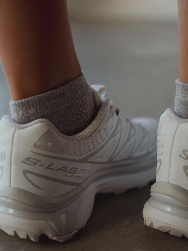 BASIC ANKLE SOCKS - JASPE GRAY