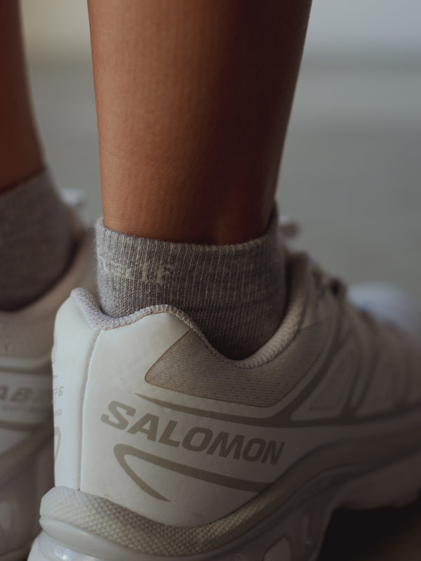 BASIC ANKLE SOCKS - JASPE GRAY