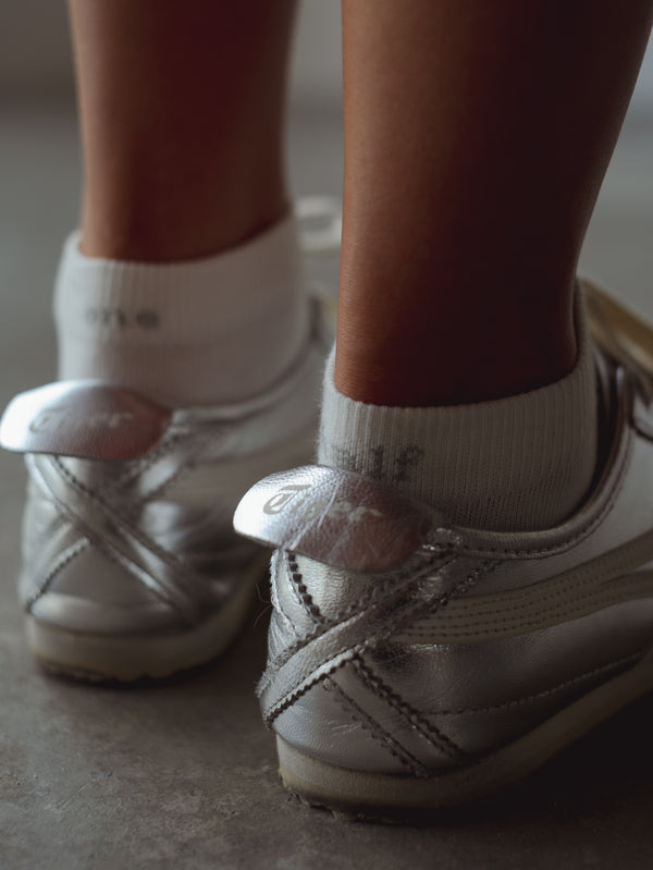BASIC ANKLE SOCKS - SOFT WHITE