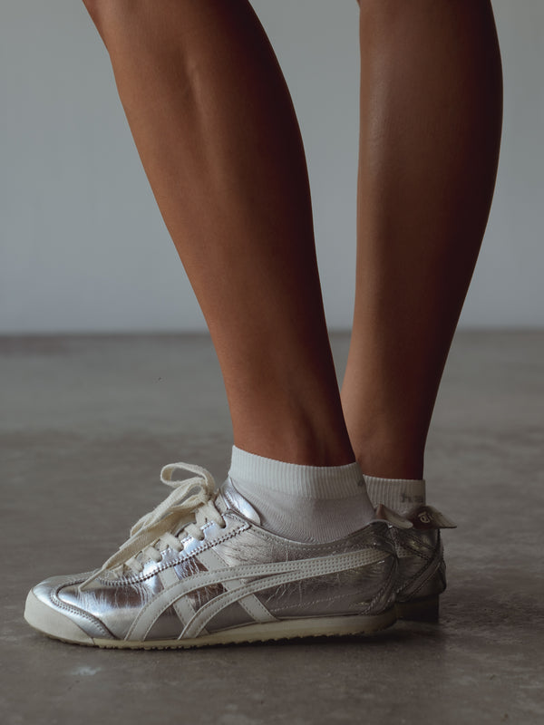 BASIC ANKLE SOCKS - SOFT WHITE