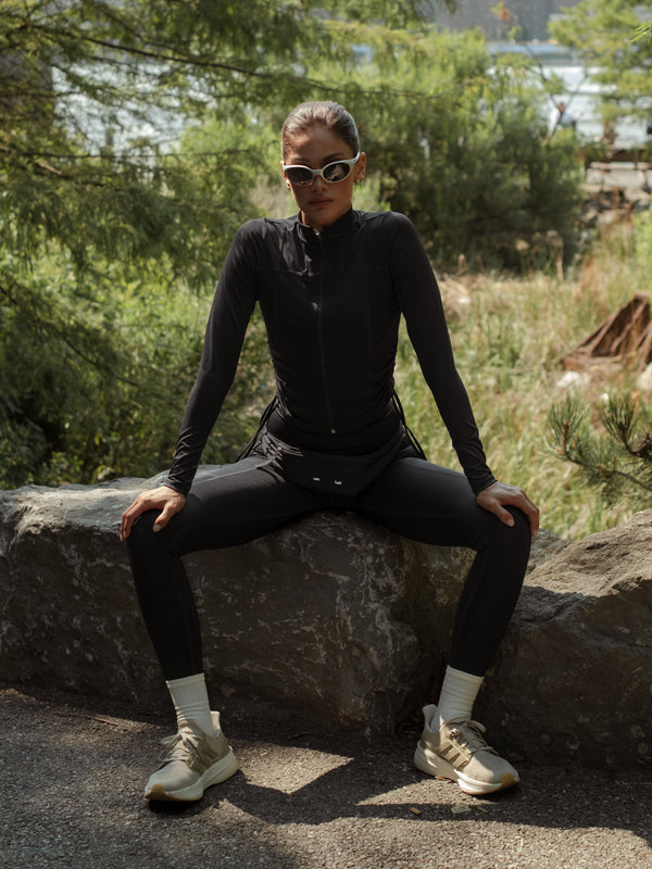 BBL SCULPT JACKET - BLACK