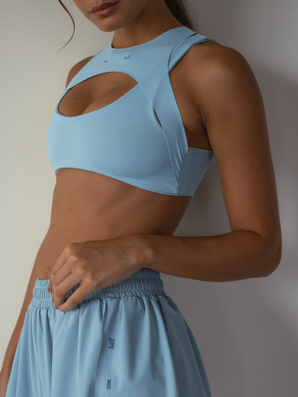 CLUB HIGH SUPPORT TOP - BABY BLUE