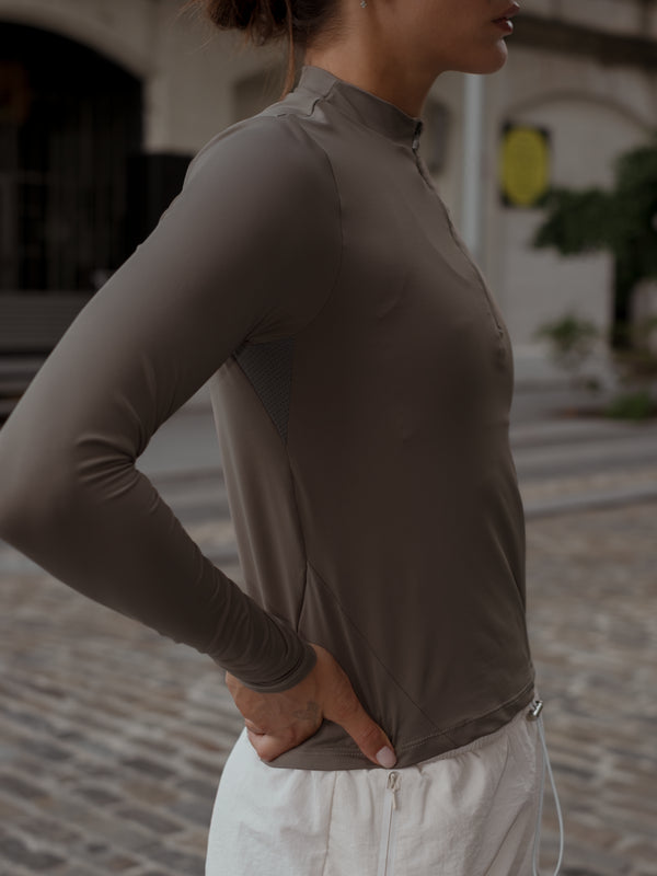 DYNAMIC T-SHIRT - TAUPE