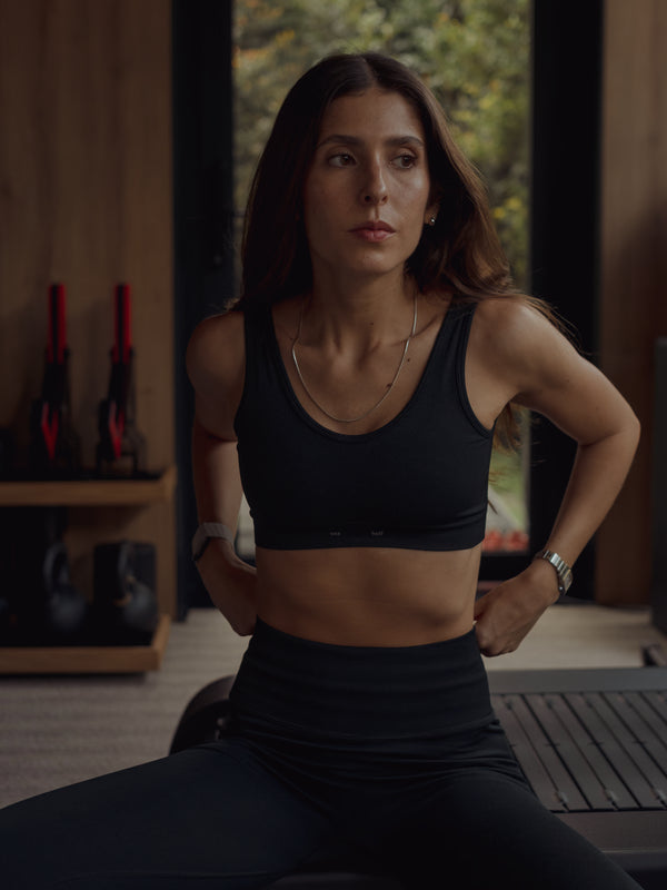 ELEMENTAL FIT SEAMLESS TOP - SHADOW