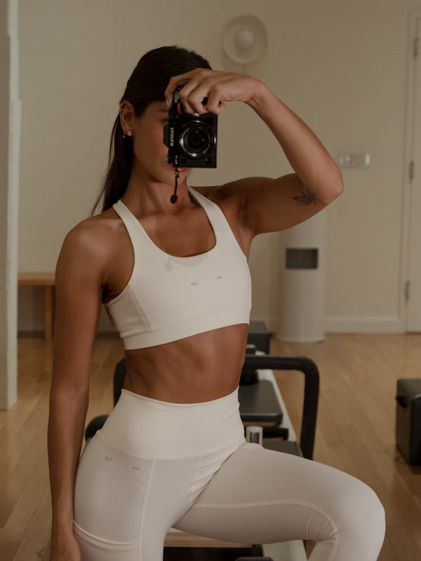 HIKING CROP TOP - IVORY