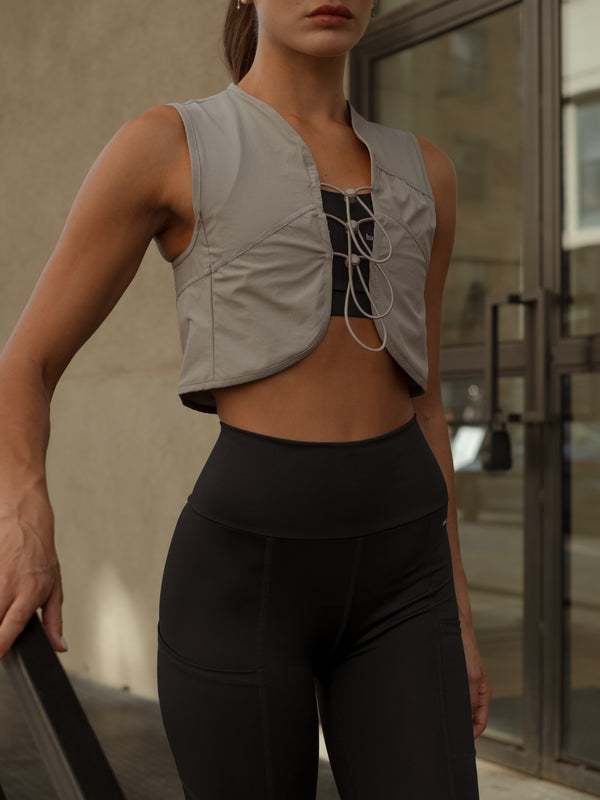 HIKING VEST - TAUPE