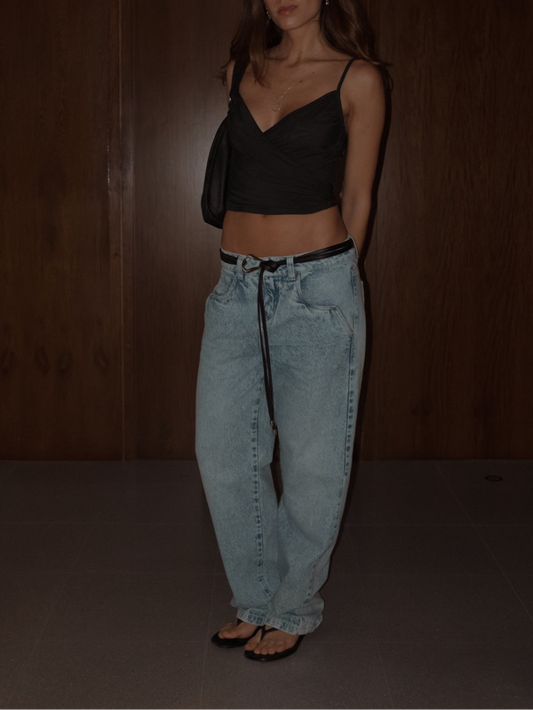 NOT SO MODEST JEAN - OLD LIGHT BLUE