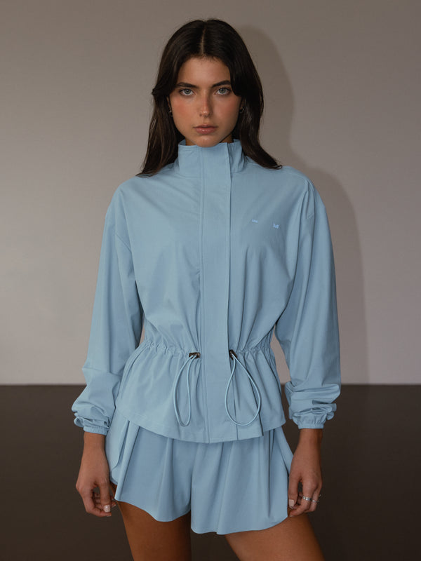 LIGHT WINDBREAKER - BABY BLUE
