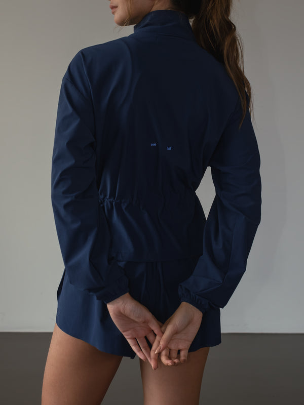LIGHT WINDBREAKER - NAVY BLUE