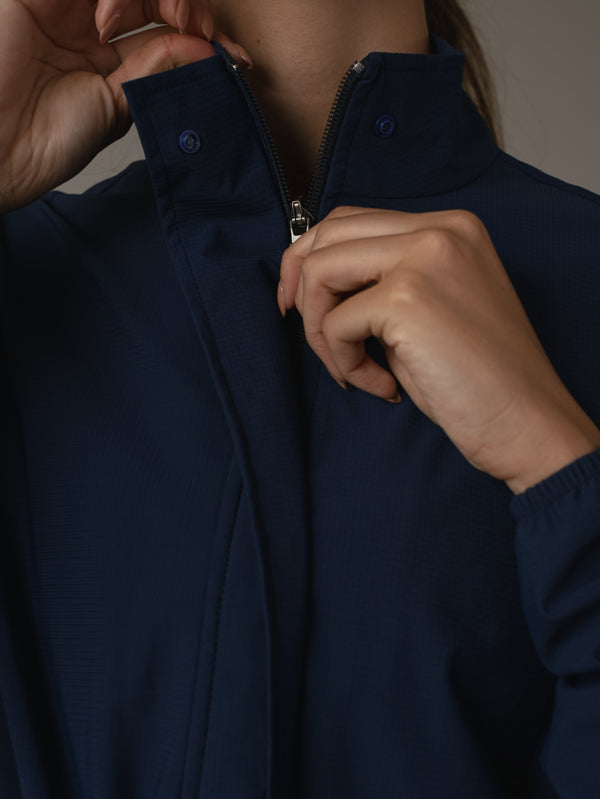 LIGHT WINDBREAKER - NAVY BLUE