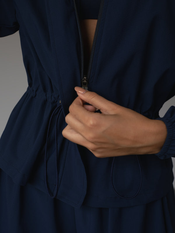 LIGHT WINDBREAKER - NAVY BLUE