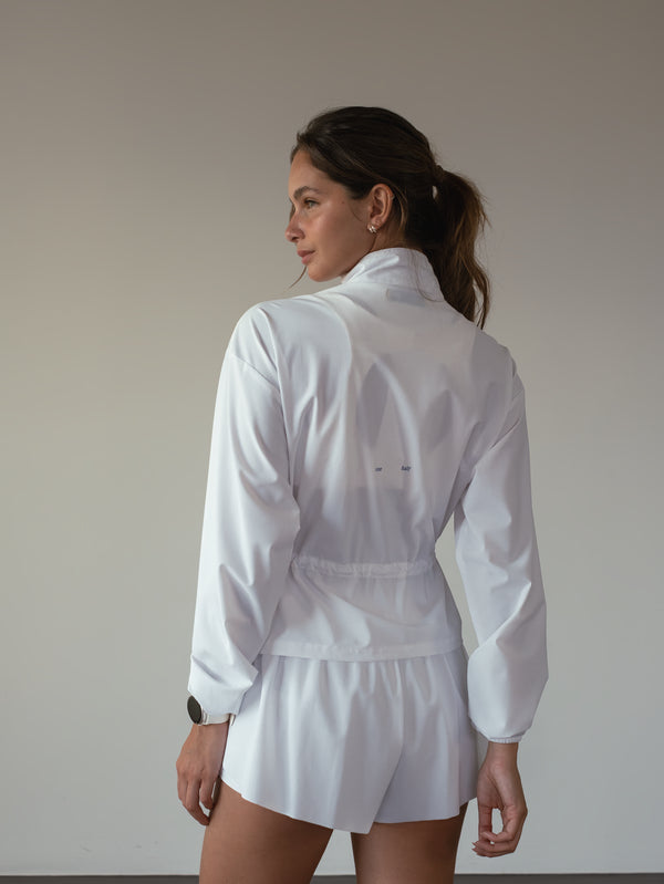 LIGHT WINDBREAKER - SOFT WHITE