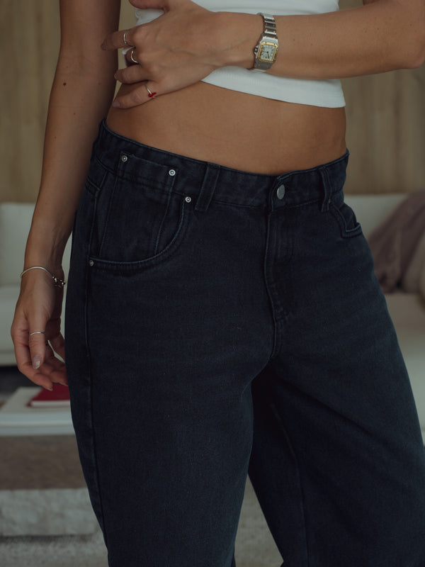 LOW RENEW JEAN - DARK BLUE GRAY