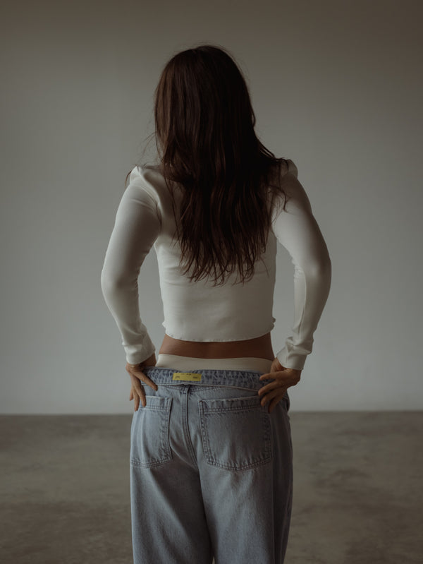 LOW RENEW JEAN - OLD LIGHT BLUE