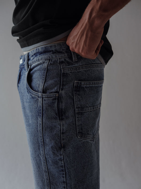 MEN TAPERED JEAN - SOFT CLASSIC BLUE