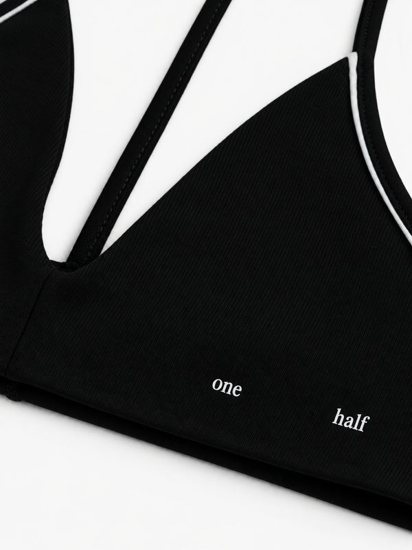 MINIMAL MICRO TOP - BLACK