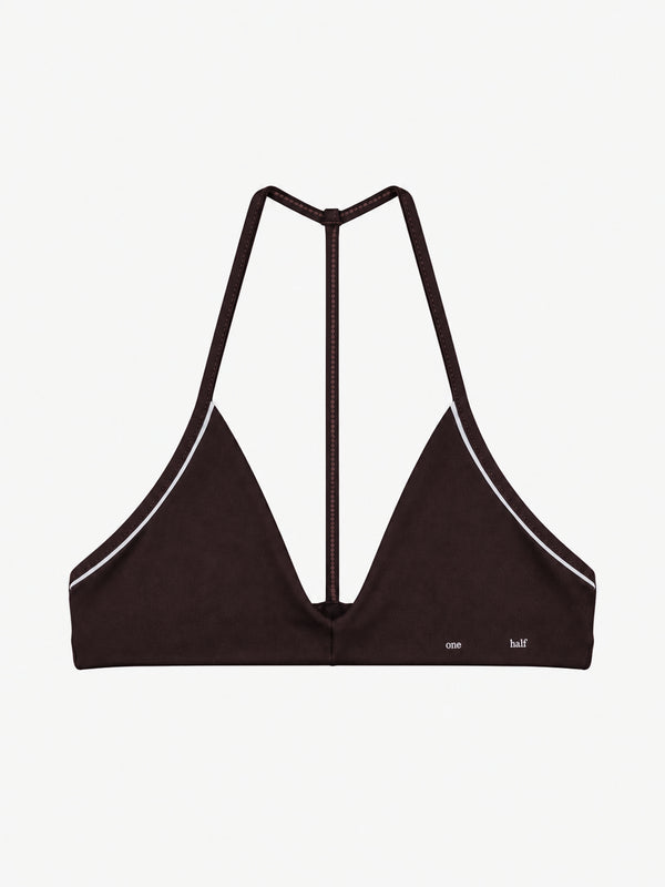 MINIMAL MICRO TOP - BROWN