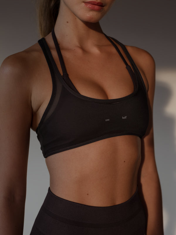 MIST LAYER TOP - BROWN