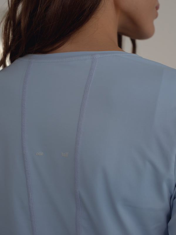 MOTION LONG SLEEVE T-SHIRT - BABY BLUE