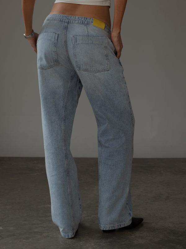 NEW DENIM TROUSER - REAL LIGHT BLUE