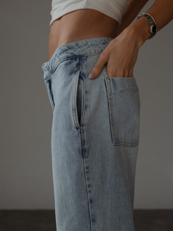 NEW DENIM TROUSER - REAL LIGHT BLUE