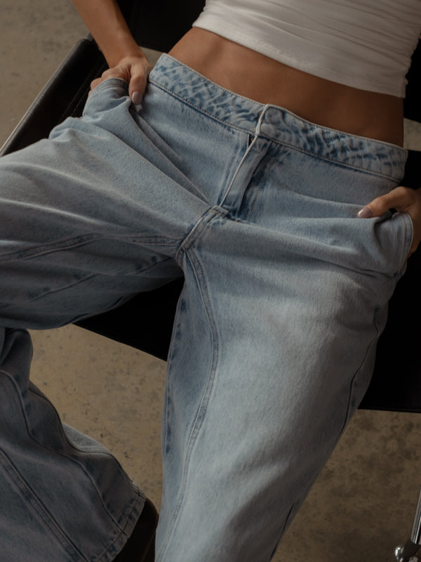 NEW DENIM TROUSER - REAL LIGHT BLUE