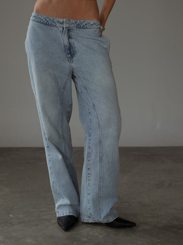 NEW DENIM TROUSER - REAL LIGHT BLUE