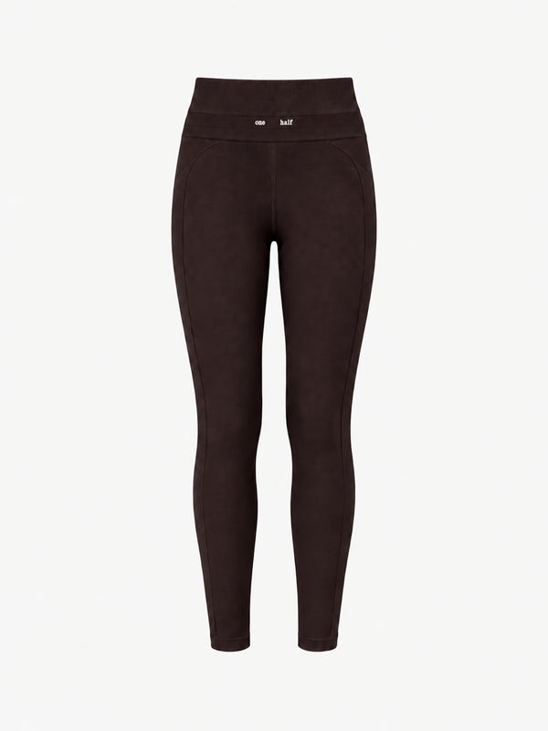 NICOLE BOOTY UP LEGGINGS - BROWN