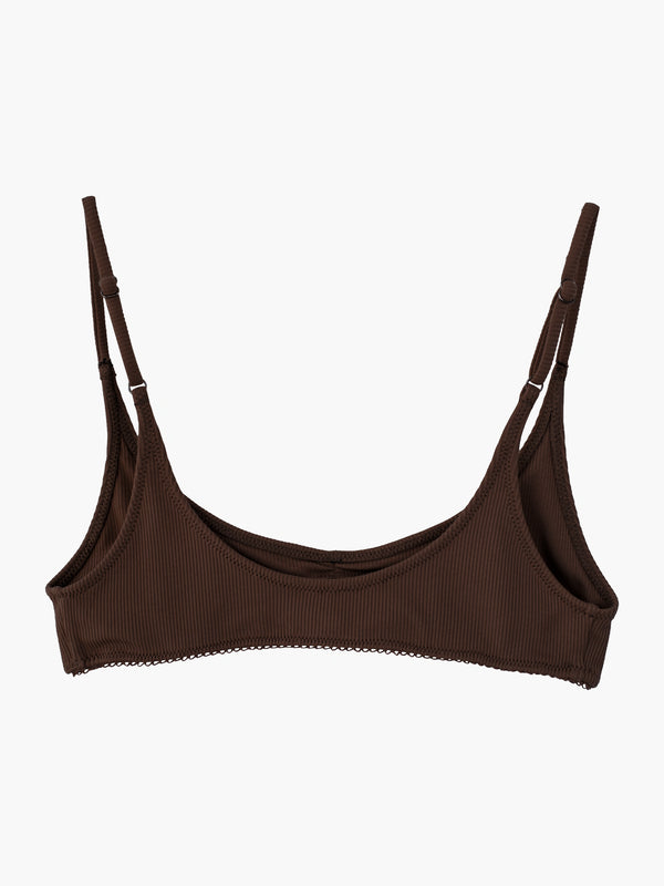 NICOLE SLEEPY TOP - BROWN