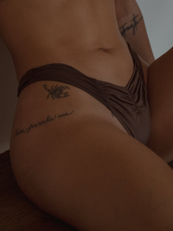 NICOLE UNDIES SET - BROWN