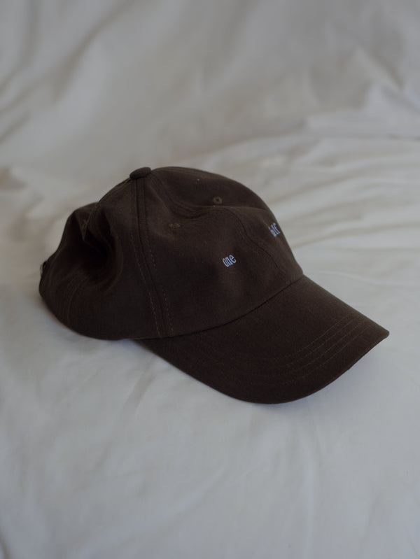 ONE HALF CAP - COCOA & BABY BLUE