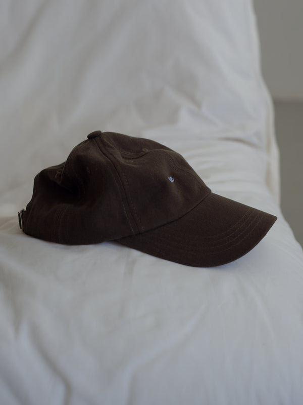 ONE HALF CAP - COCOA & BABY BLUE