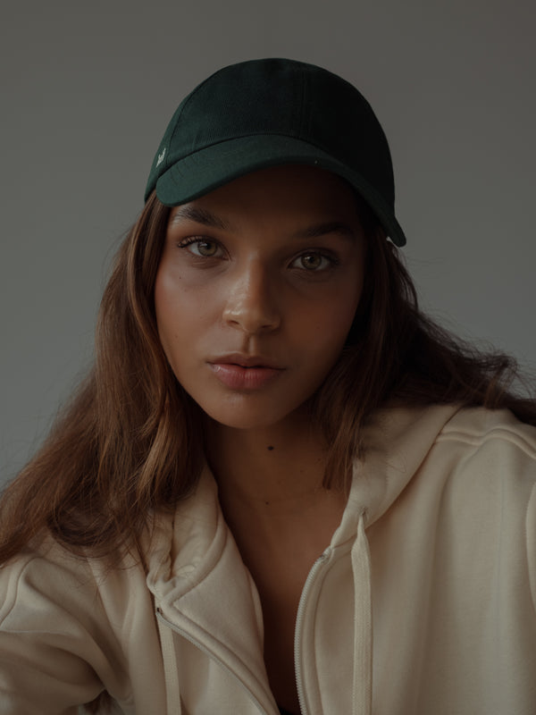 ONE HALF CAP - PINE GREEN